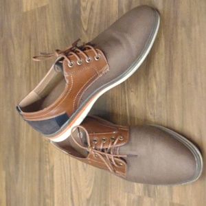 Bruno Marc lace up oxford dress shoes